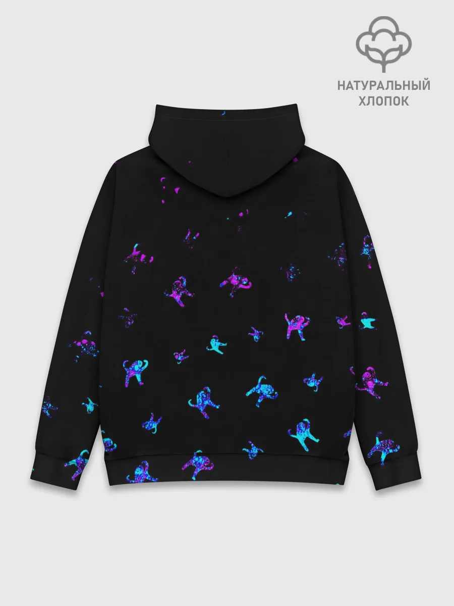 Худи мужской база хлопок / ЪУЪ СЪУКА