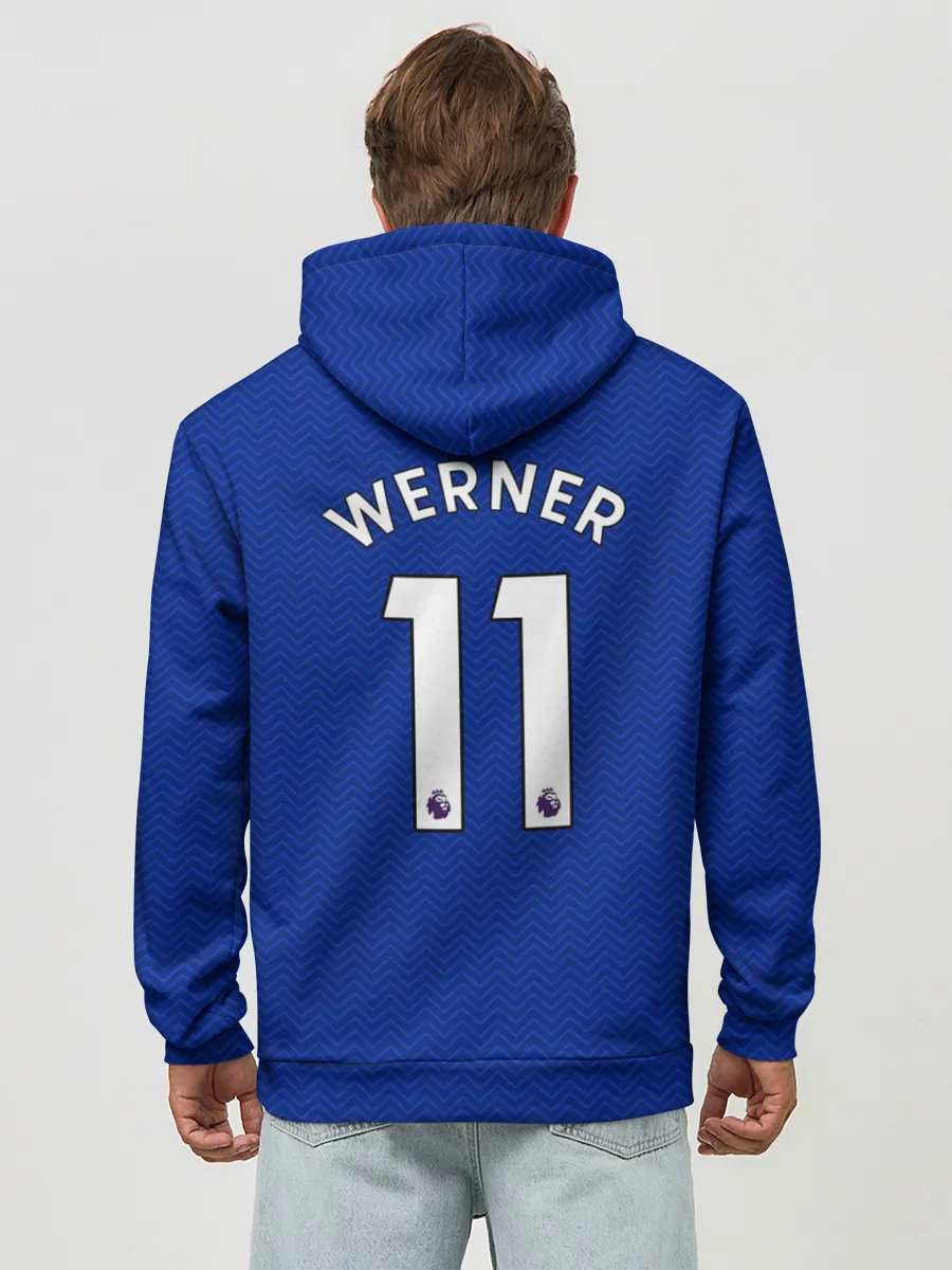 Худи мужской база хлопок / Челси форма Werner 20-21