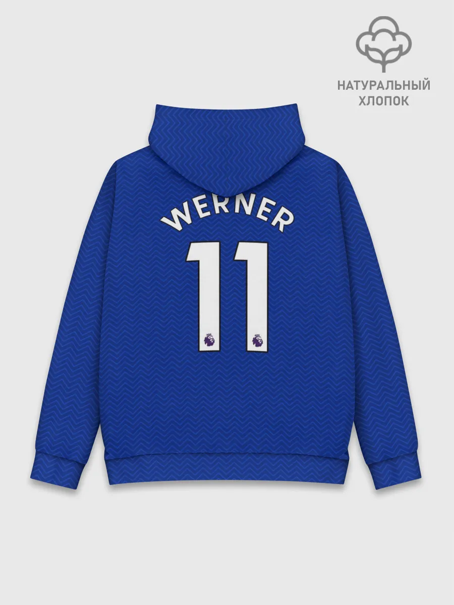 Худи мужской база хлопок / Челси форма Werner 20-21