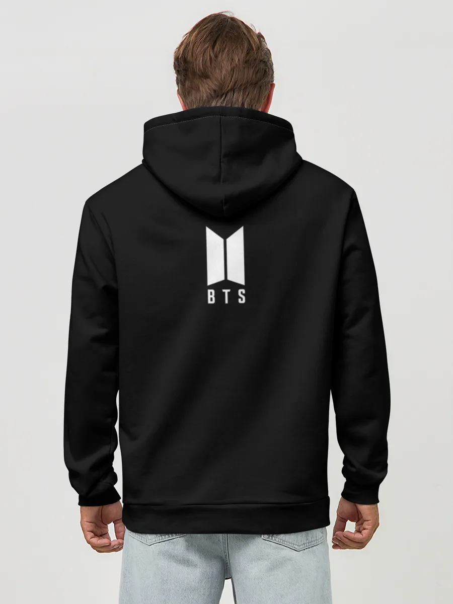 Худи мужской база хлопок / BTS
