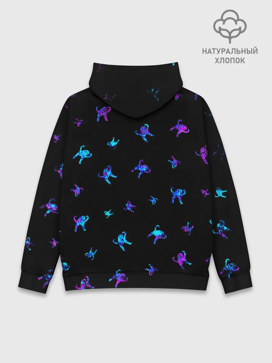 Худи мужской база хлопок / ЪУЪ СЪУКА