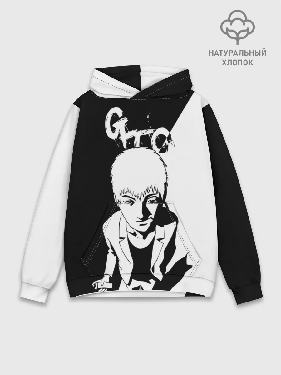 Худи мужской база хлопок / Onizuka oldschool anime