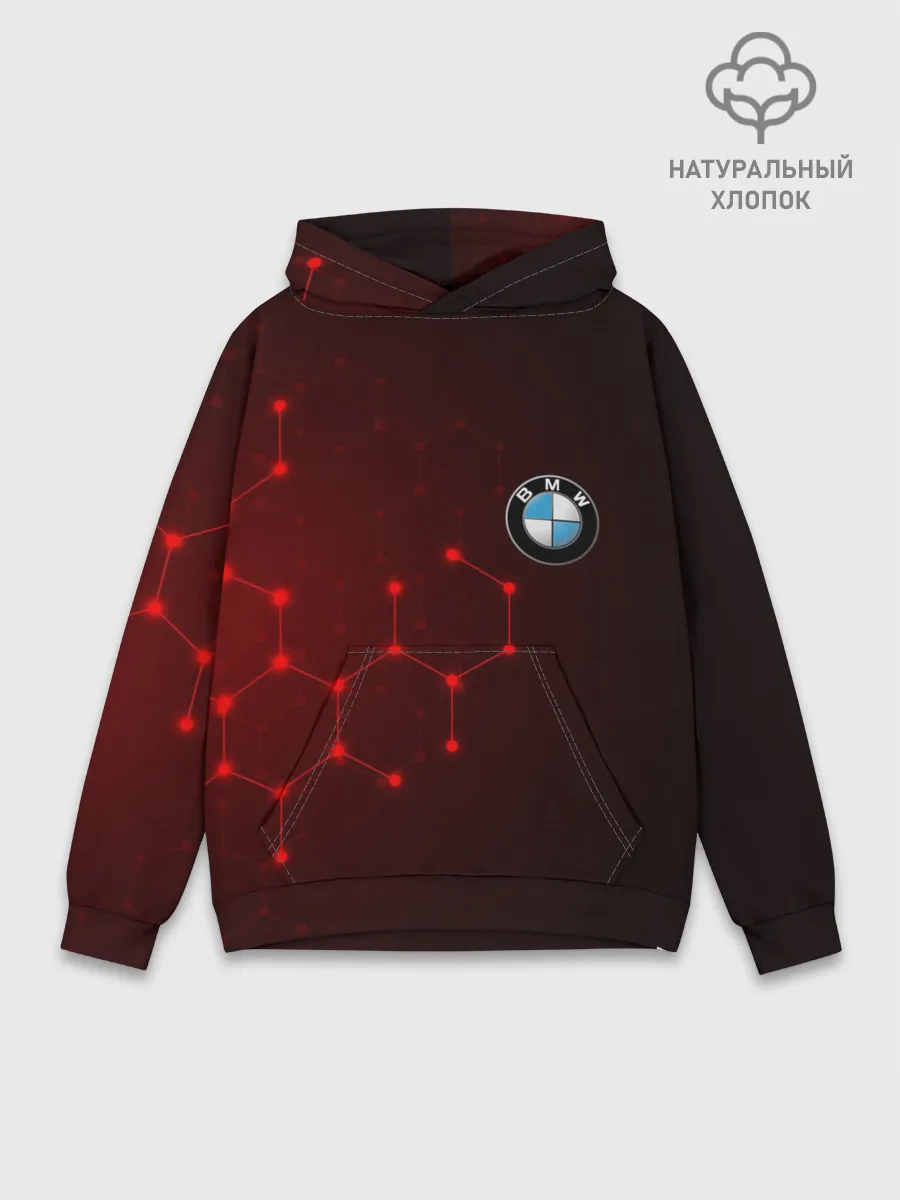 Худи мужской база хлопок / BMW