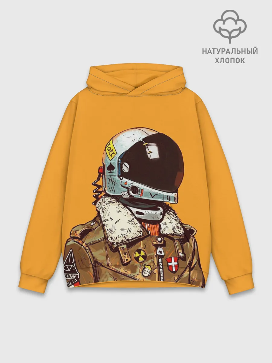 Худи мужской база хлопок / Космический рейнджер