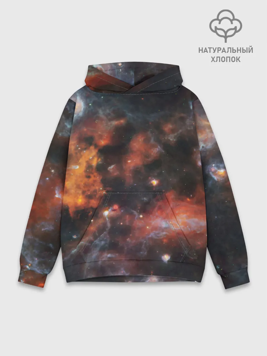 Худи мужской база хлопок / Гигантская Вселенная