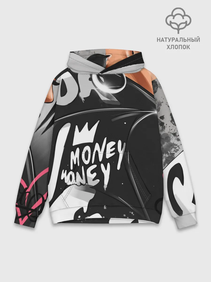 Худи мужской база хлопок / Money, money