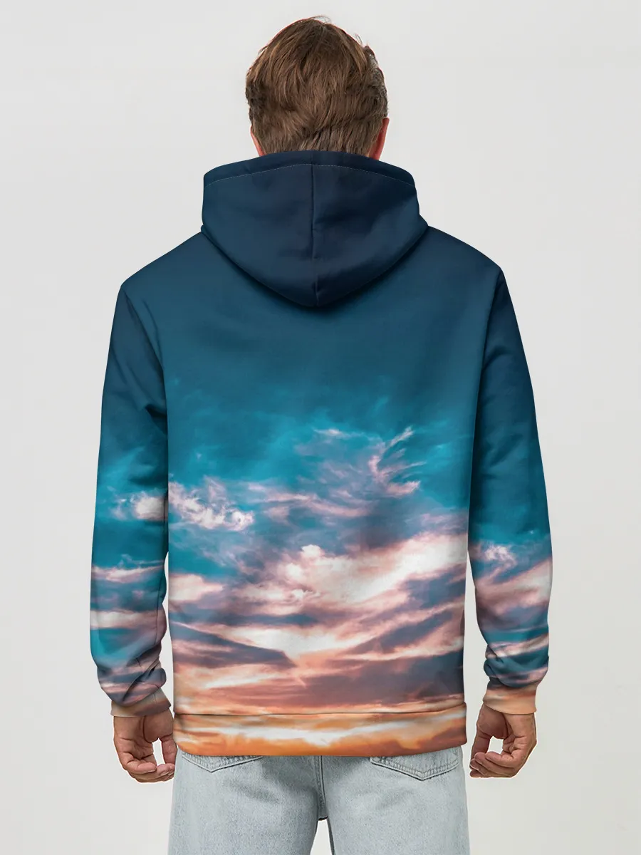 Худи мужской база хлопок / BlackPink