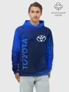 Худи мужской база хлопок / TOYOTA / ТОЙОТА