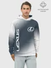 Худи мужской база хлопок / LEXUS / ЛЕКСУС