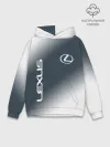 Худи мужской база хлопок / LEXUS / ЛЕКСУС