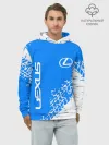 Худи мужской база хлопок / LEXUS / ЛЕКСУС