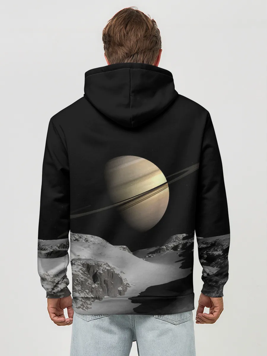 Худи мужской база хлопок / Saturn