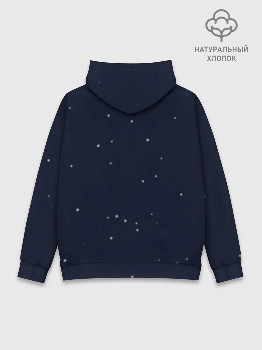 Худи мужской база хлопок / Ночная мышь