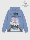 Худи мужской база хлопок / re zero rem & ram