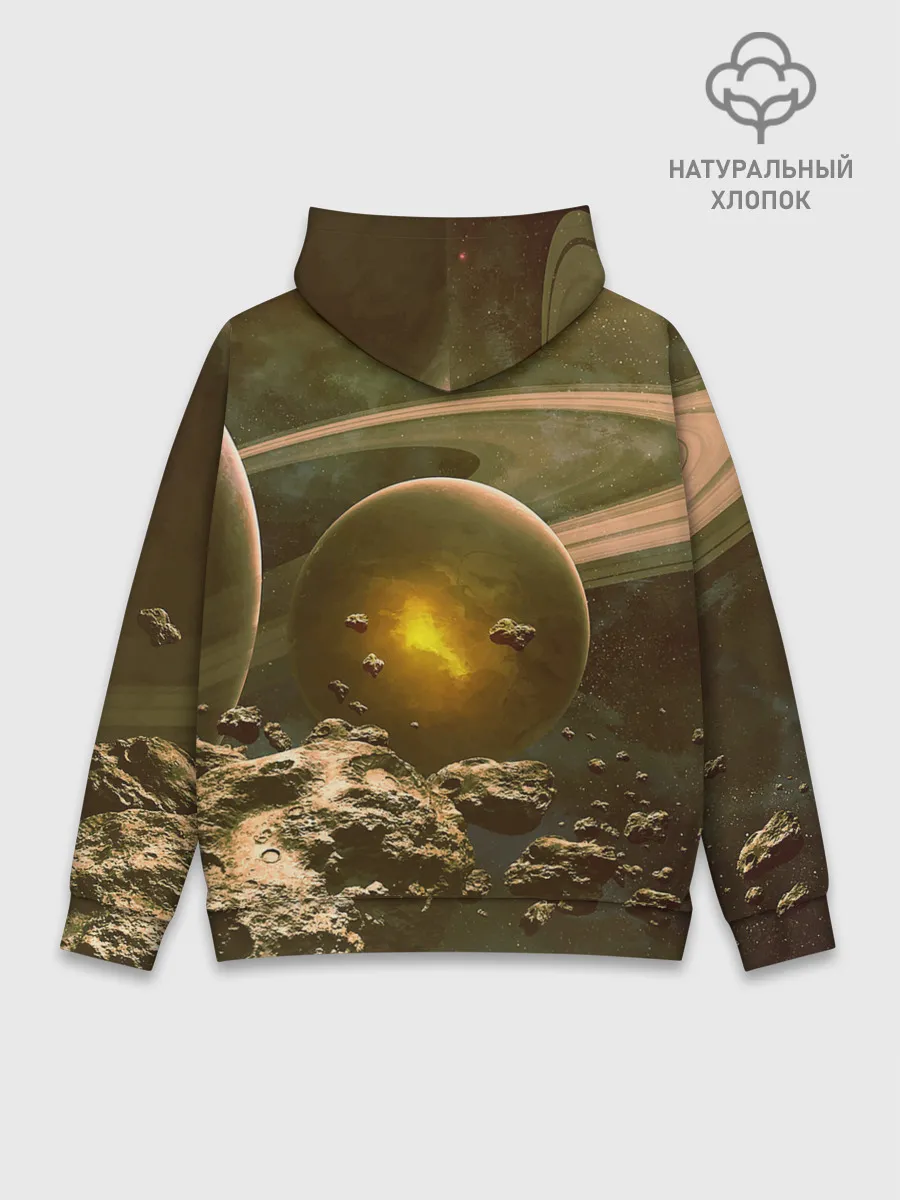 Худи мужской база хлопок / Saturn