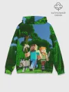 Худи мужской база хлопок / minecraft