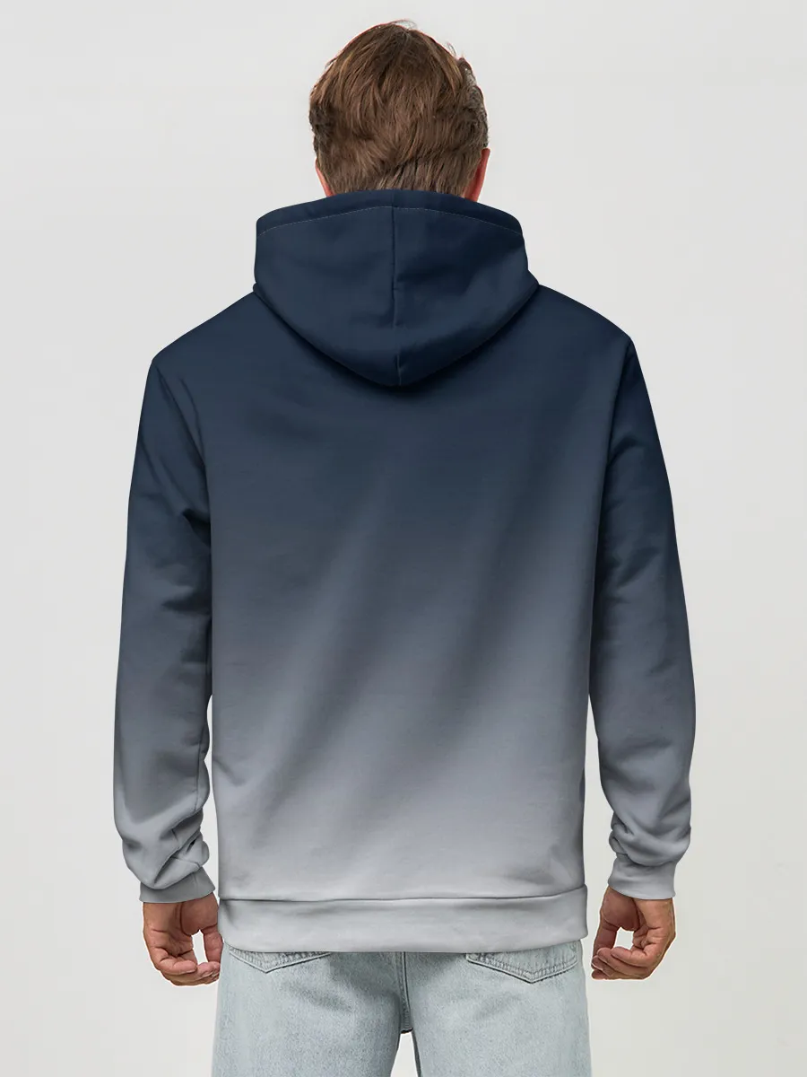 Худи мужской база хлопок / Градиент