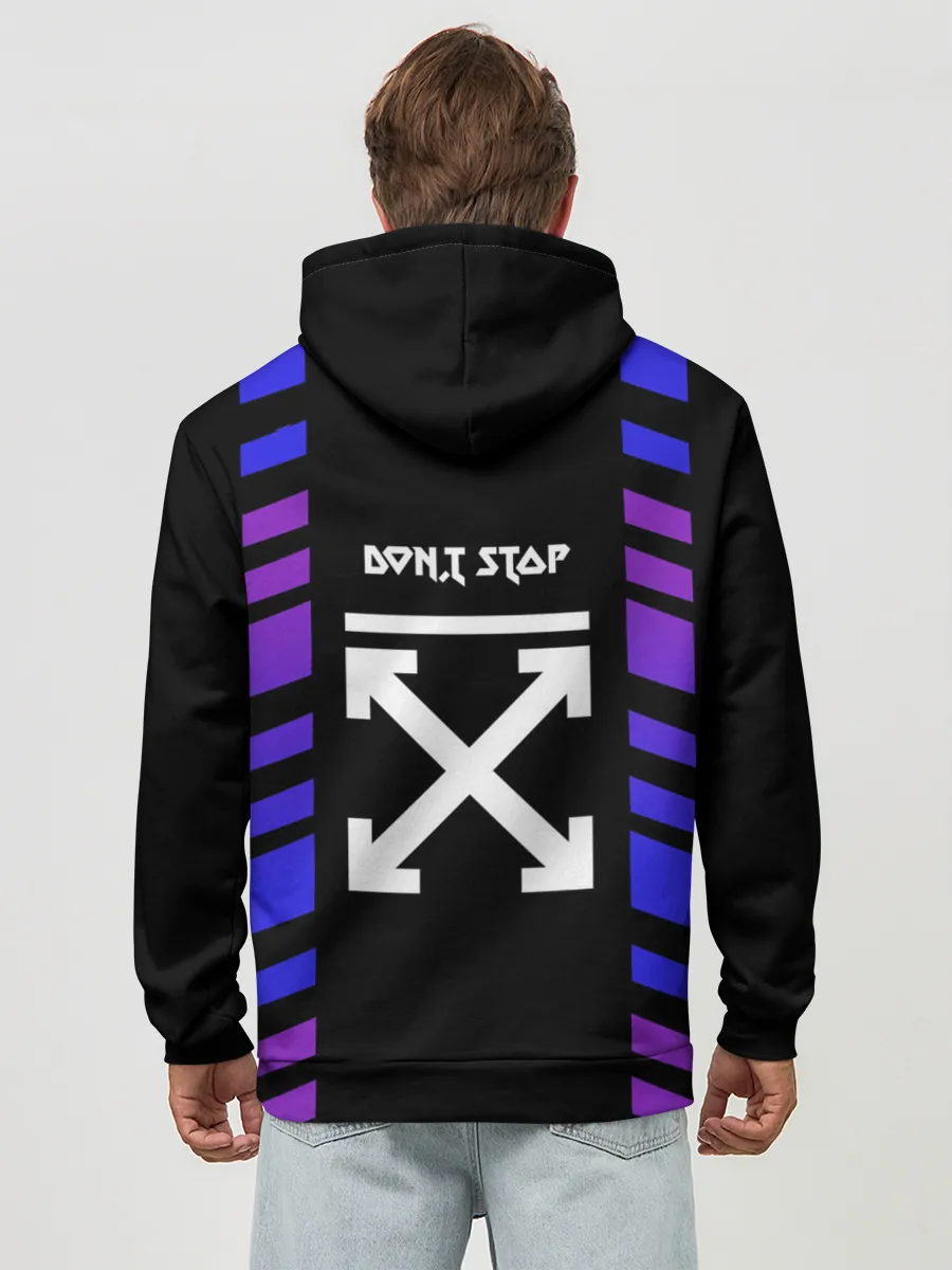 Худи мужской база хлопок / Dont stop