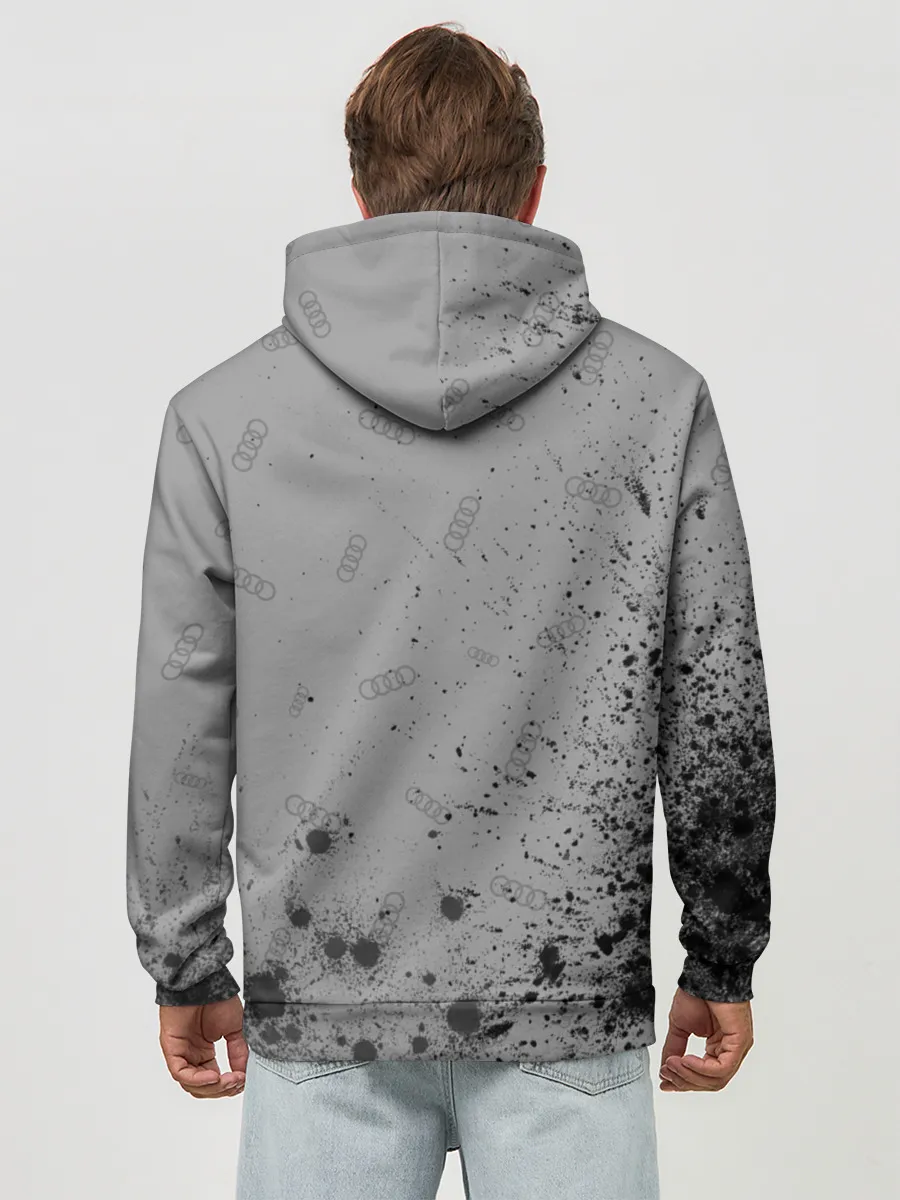 Худи мужской база хлопок / AUDI / АУДИ