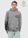 Худи мужской база хлопок / AUDI / АУДИ