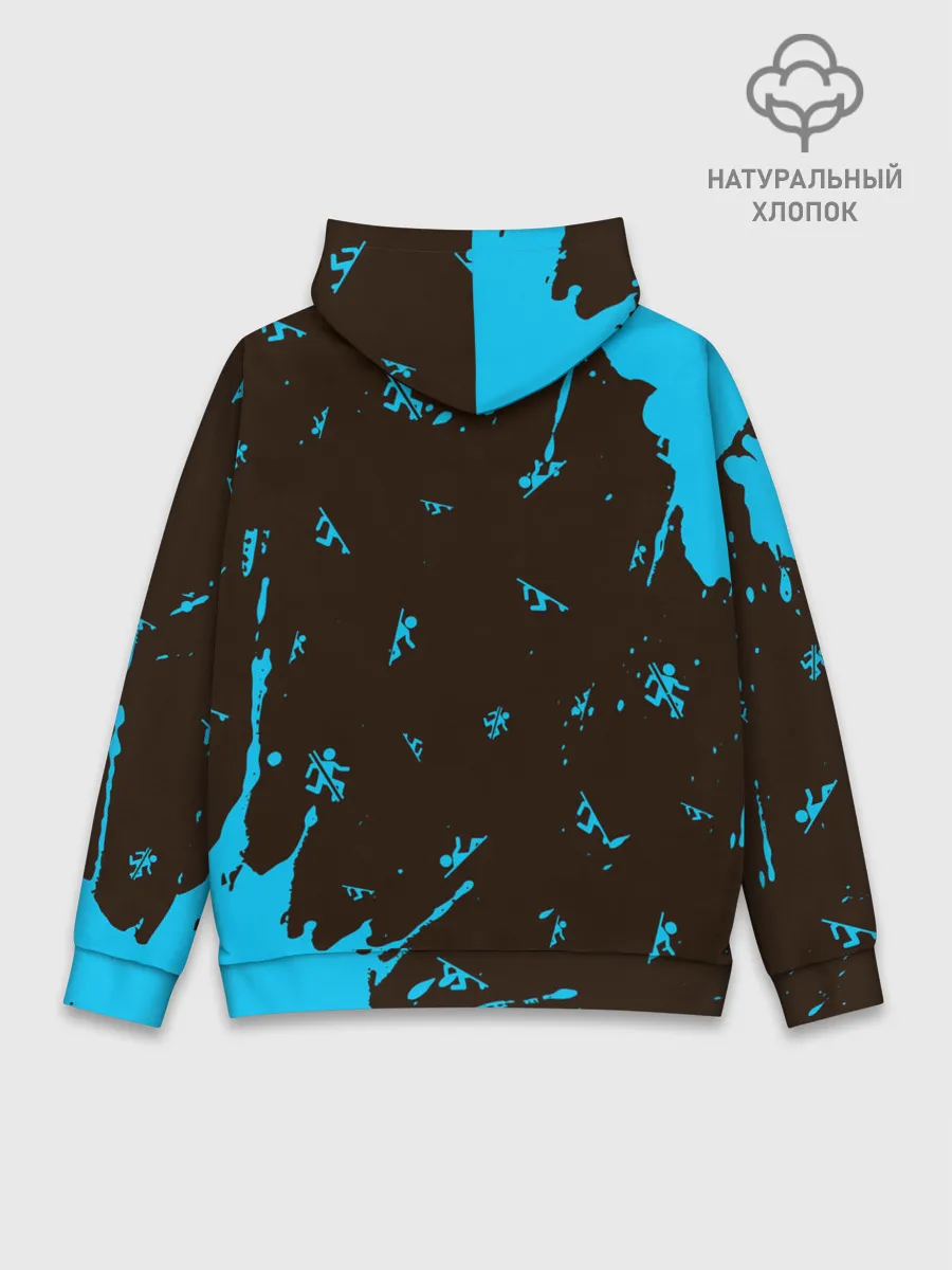 Худи мужской база хлопок / PORTAL / ПОРТАЛ