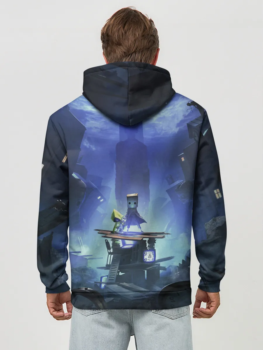 Худи мужской база хлопок / Little Nightmares 2