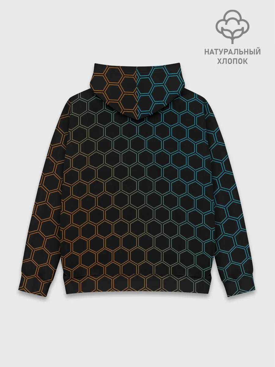 Худи мужской база хлопок / PORTAL / ПОРТАЛ