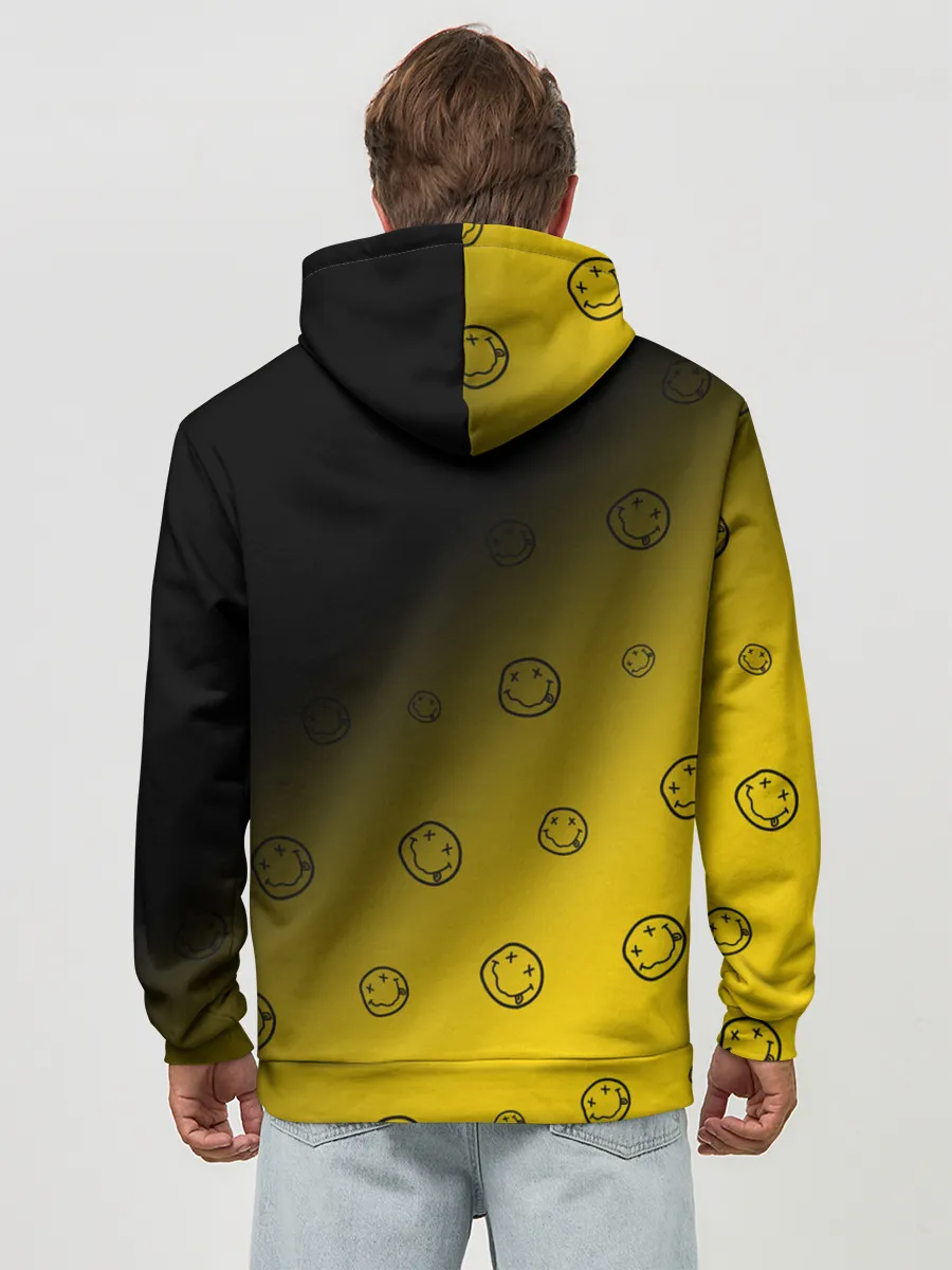 Худи мужской база хлопок / NIRVANA / НИРВАНА