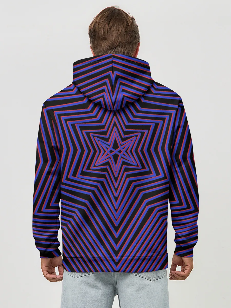 Худи мужской база хлопок / BRING ME THE HORIZON GLITCH