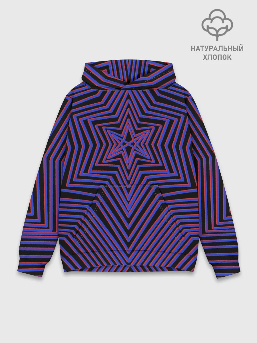 Худи мужской база хлопок / BRING ME THE HORIZON GLITCH