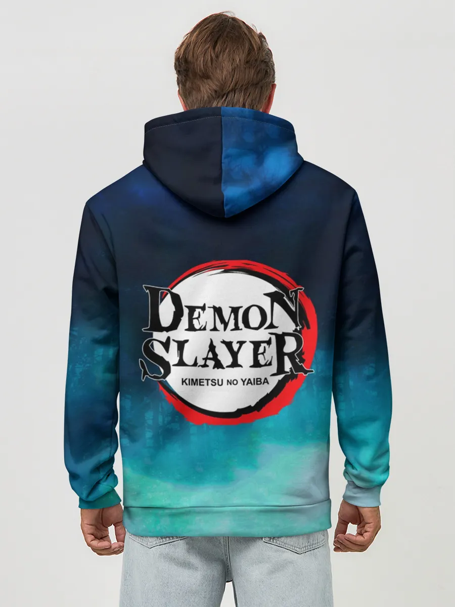 Худи мужской база хлопок / Убийца демонов милые брат и сестра