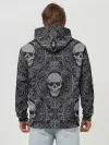Худи мужской база хлопок / Skulls