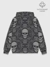 Худи мужской база хлопок / Skulls