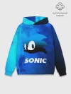 Худи мужской база хлопок / СОНИК / SONIC