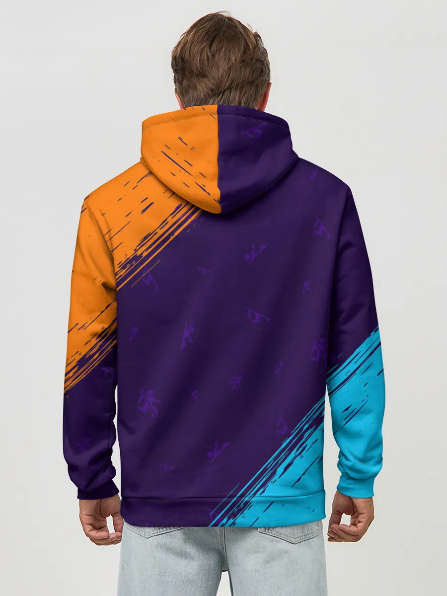 Худи мужской база хлопок / PORTAL / ПОРТАЛ