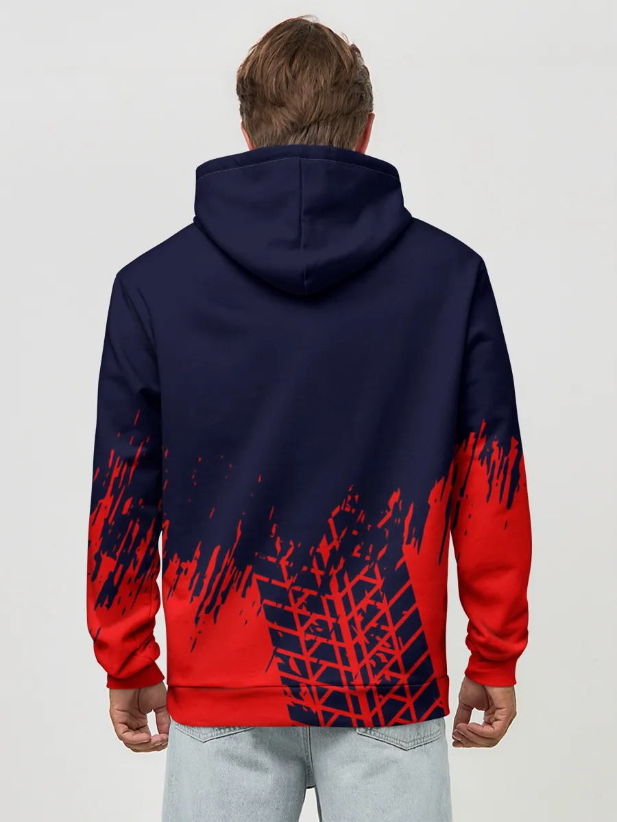 Худи мужской база хлопок / TOYOTA / ТОЙОТА