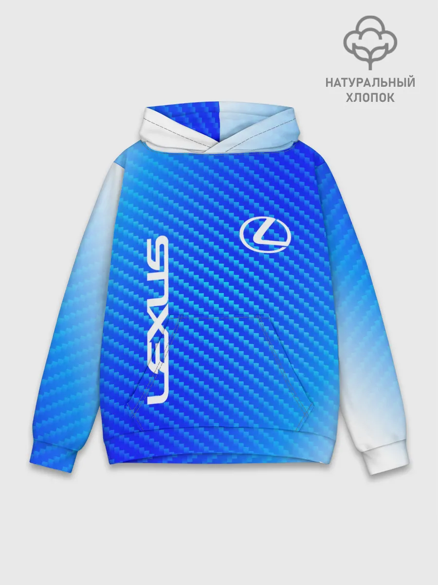 Худи мужской база хлопок / LEXUS / ЛЕКСУС