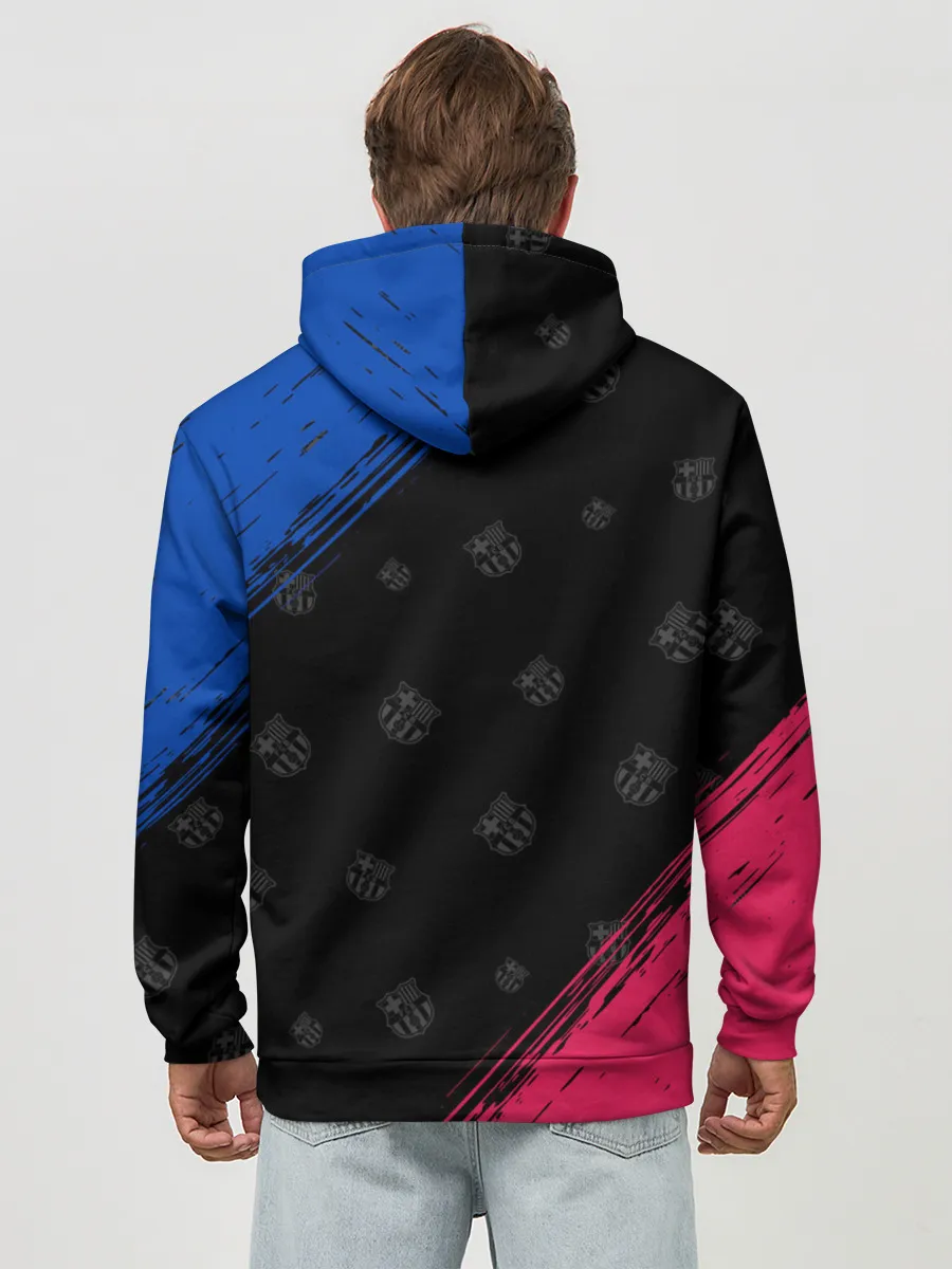 Худи мужской база хлопок / BARCELONA / БАРСЕЛОНА