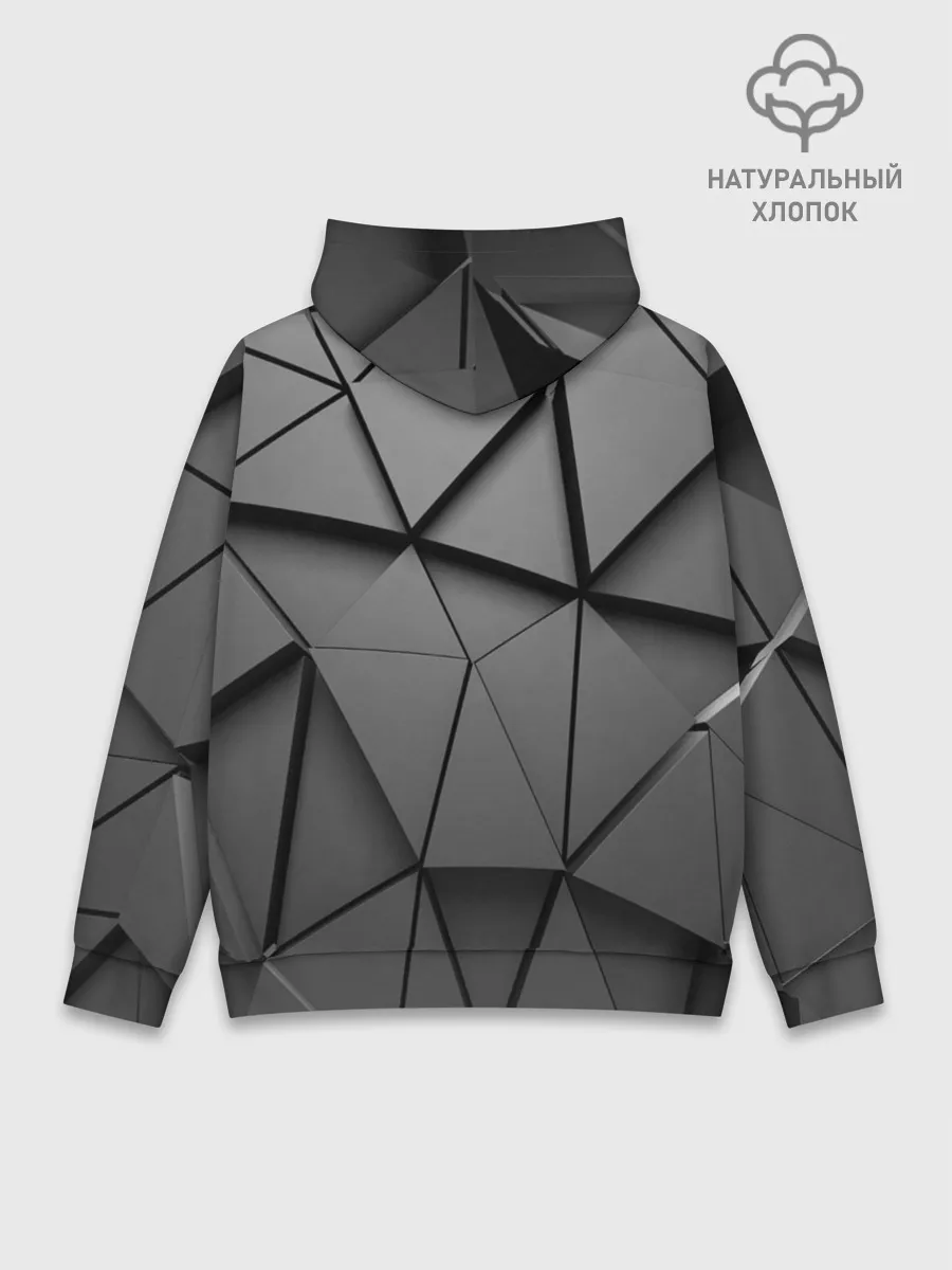 Худи мужской база хлопок / ABSTRACTION STYLE