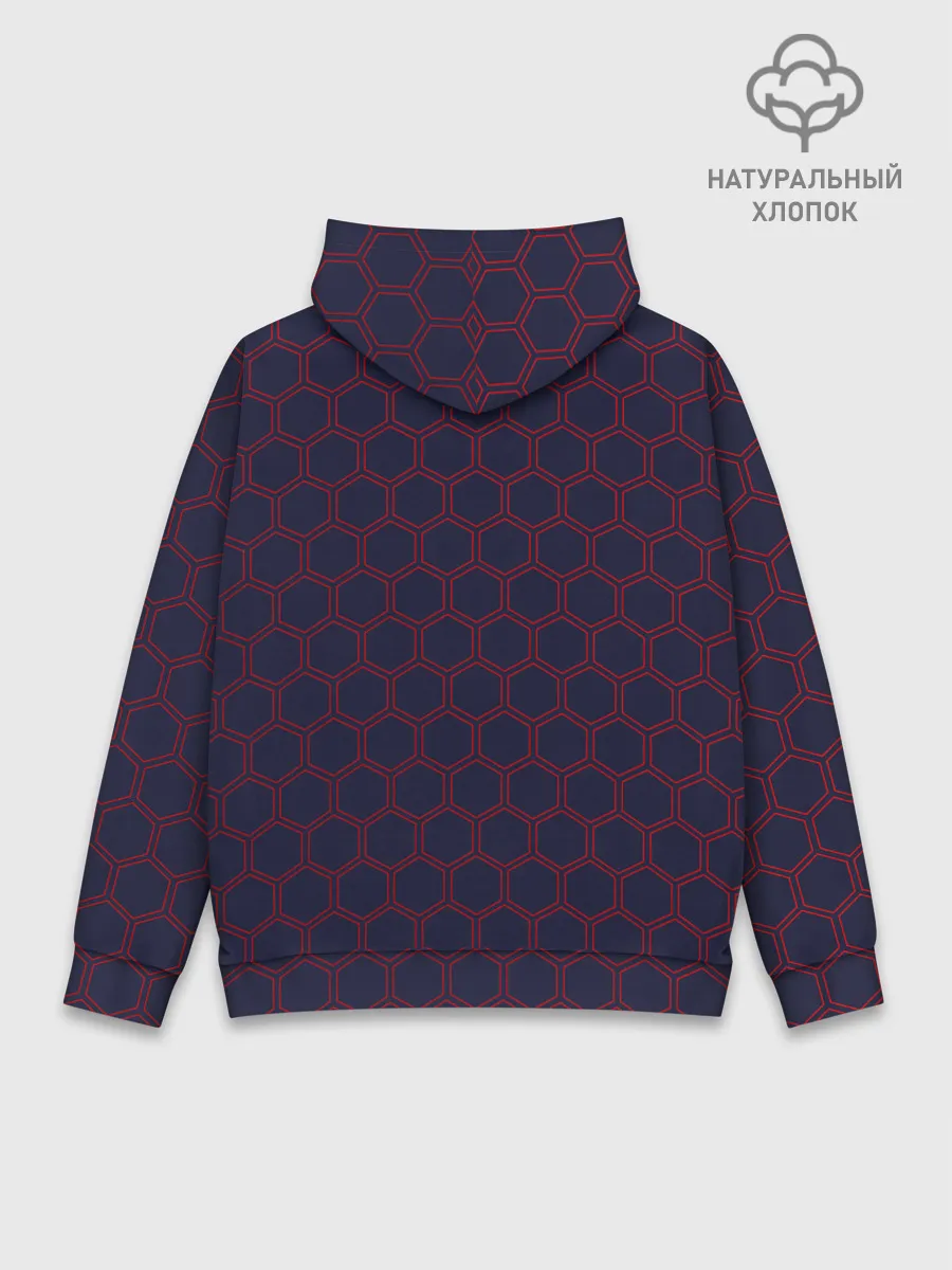 Худи мужской база хлопок / WARFRAME / ВАРФРЕЙМ