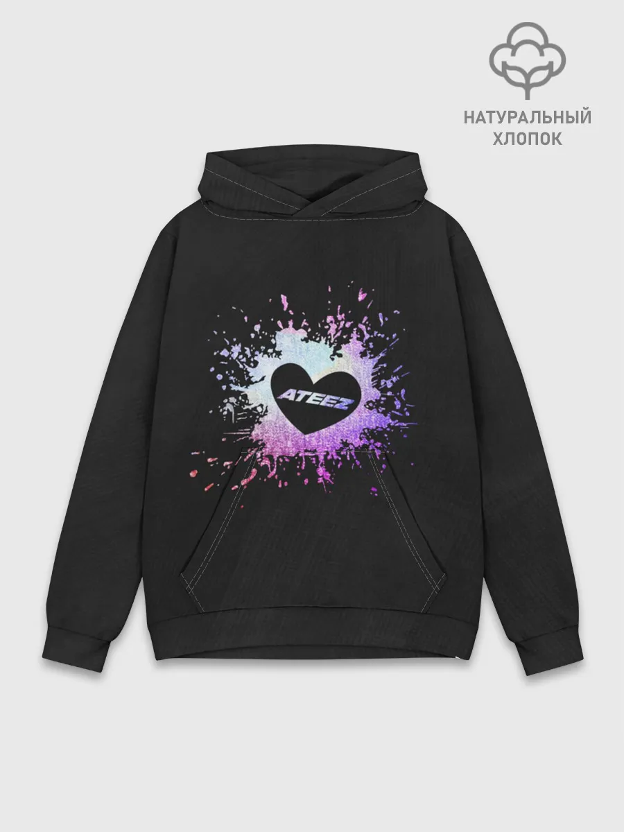 Худи мужской база хлопок / ATEEZ