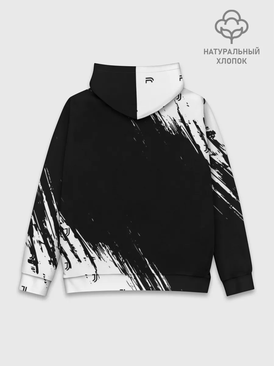 Худи мужской база хлопок / JUVENTUS / ЮВЕНТУС