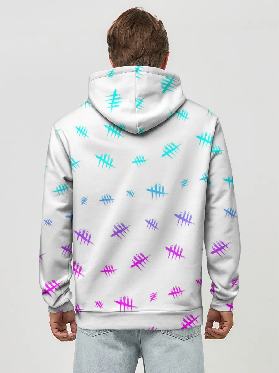 Худи мужской база хлопок / DEAD BY DAYLIGHT