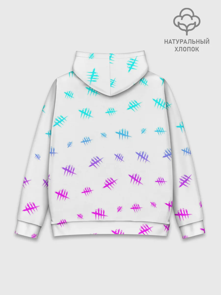 Худи мужской база хлопок / DEAD BY DAYLIGHT