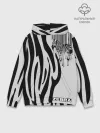 Худи мужской база хлопок / Zebra