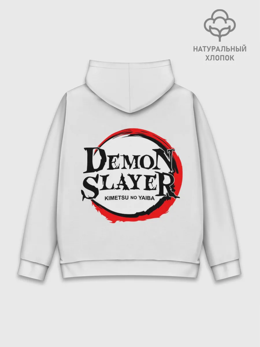 Худи мужской база хлопок / Убийца Демонов постер