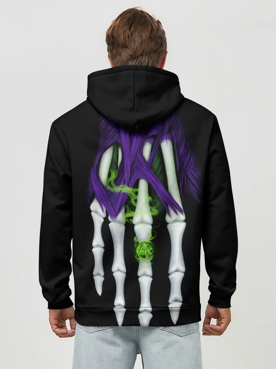 Худи мужской база хлопок / Нежить Чернокнижник