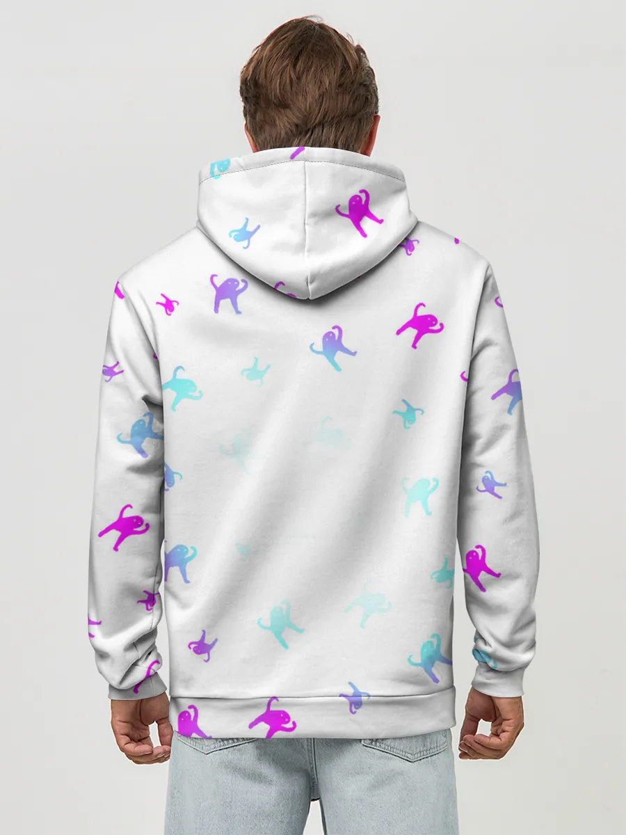 Худи мужской база хлопок / ЪУЪ СЪУКА