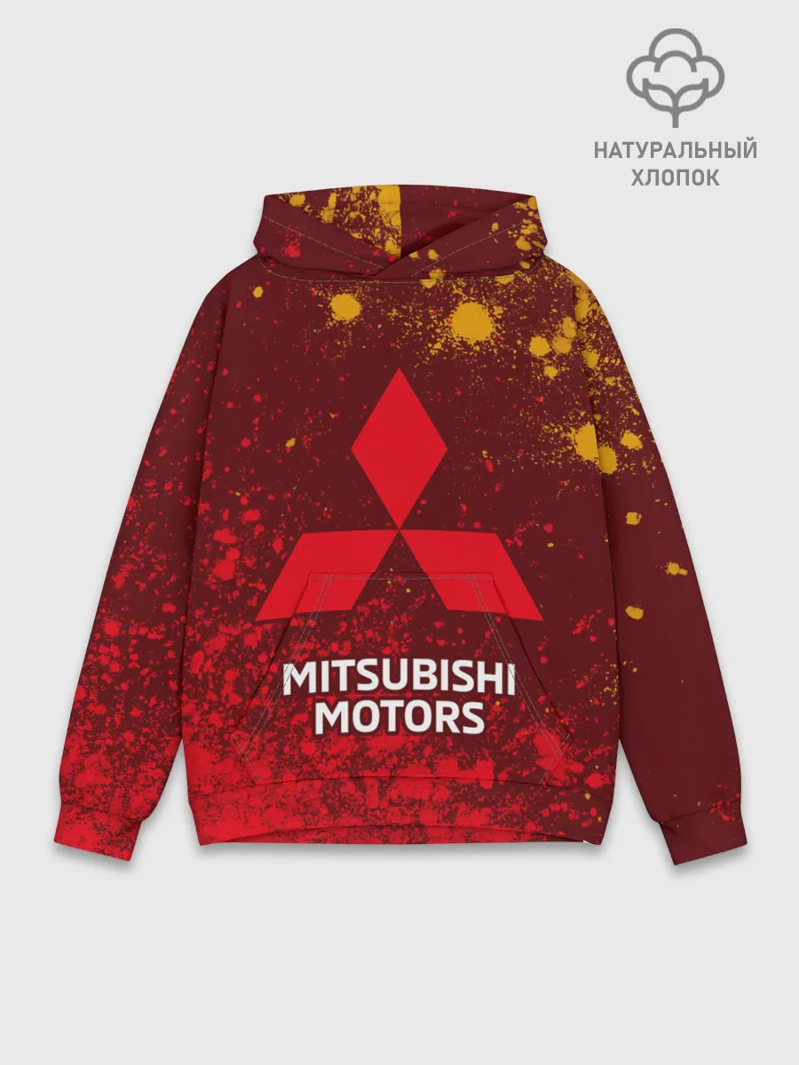 Худи мужской база хлопок / MITSUBISHI / МИТСУБИСИ