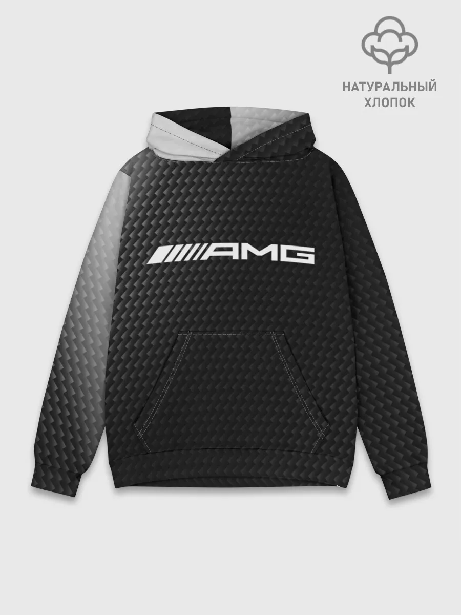 Худи мужской база хлопок / MERCEDES / МЕРСЕДЕС